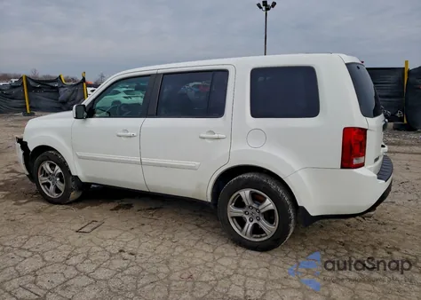 2013 Honda Pilot Exl z USA, uszkodzony, nr VIN 5FNYF3H57DB033104